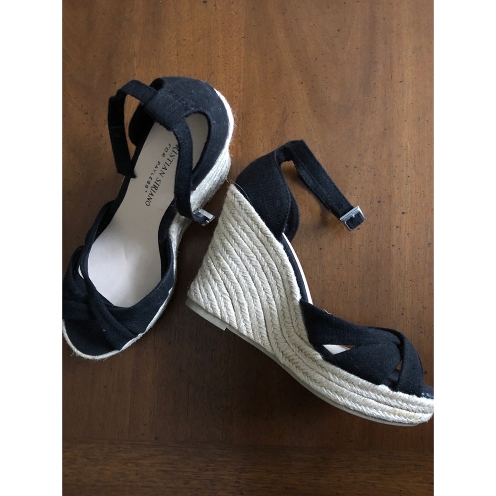 CHRISTIAN SIRIANO for Payless Black Wedges